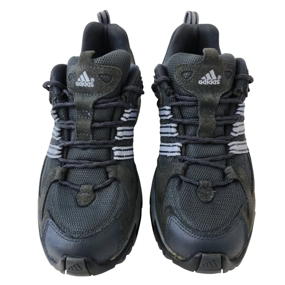 Adidas Adiprene Trail Running Shoes Men's 7 Grey Navy Blue